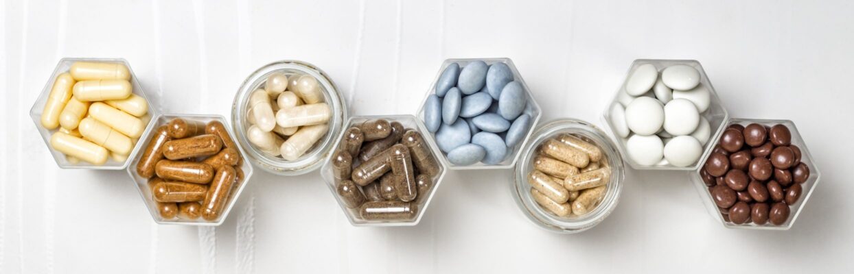 long image of pills with isoleucine