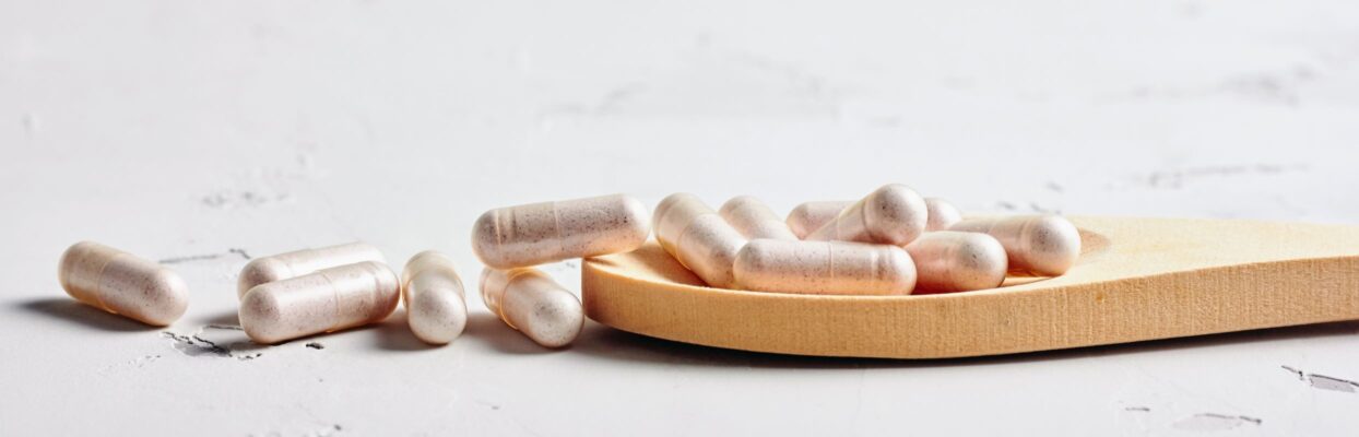 horizontal photo of threonine supplements