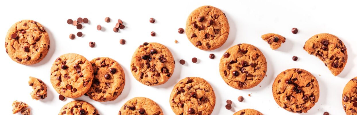 horizontal image of cookies